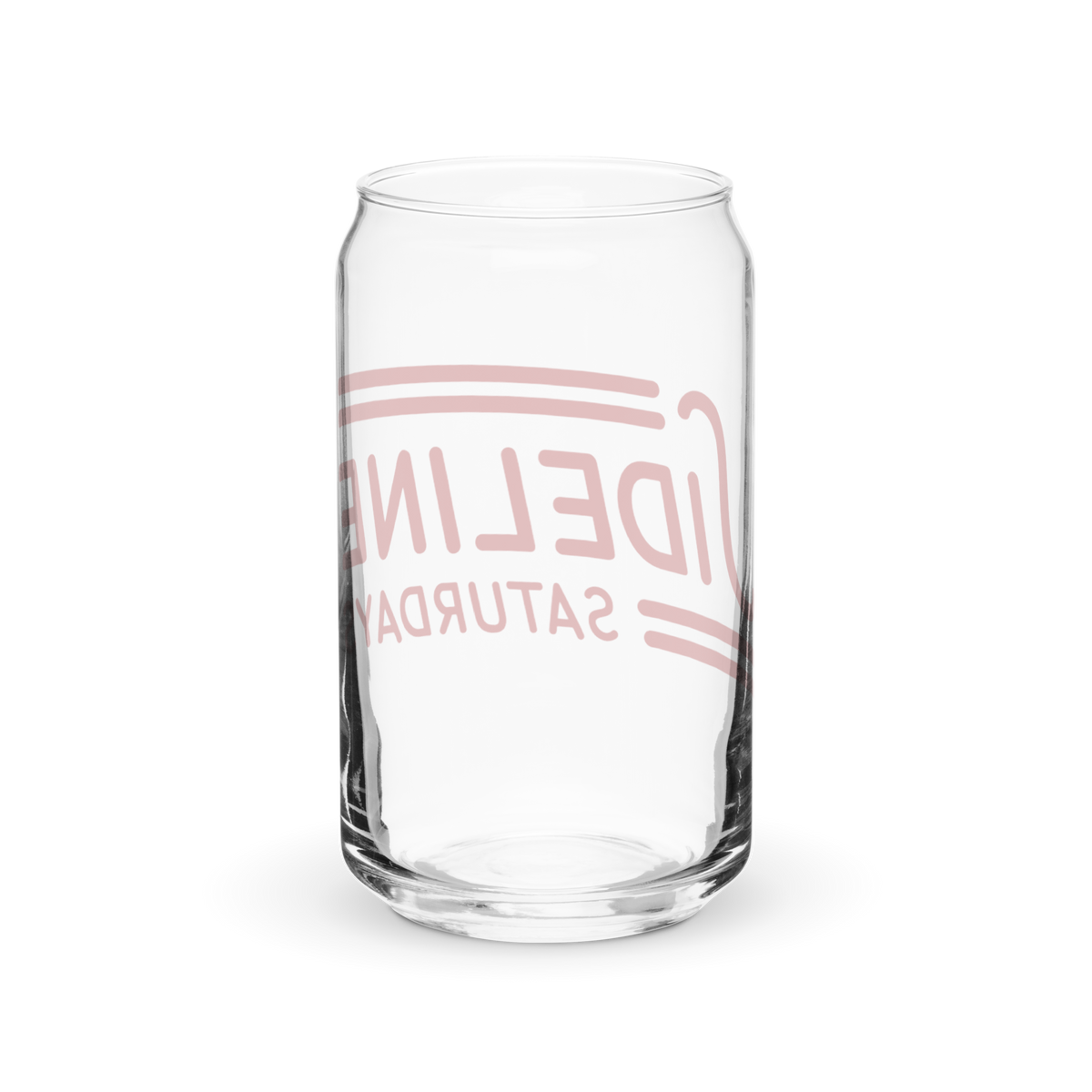 Can-shaped glass