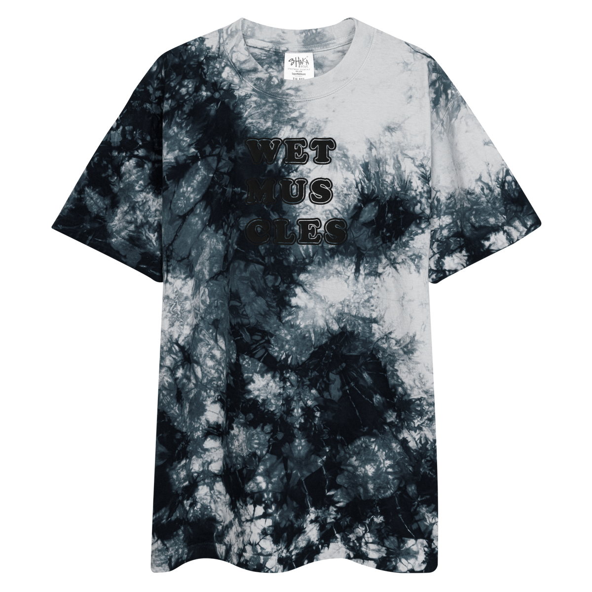 OVERSIZED TIE-DYE TEE - WET MUSCLES