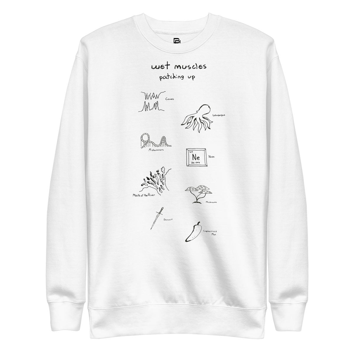 ALBUM SWEATSHIRT - WET MUSCLES