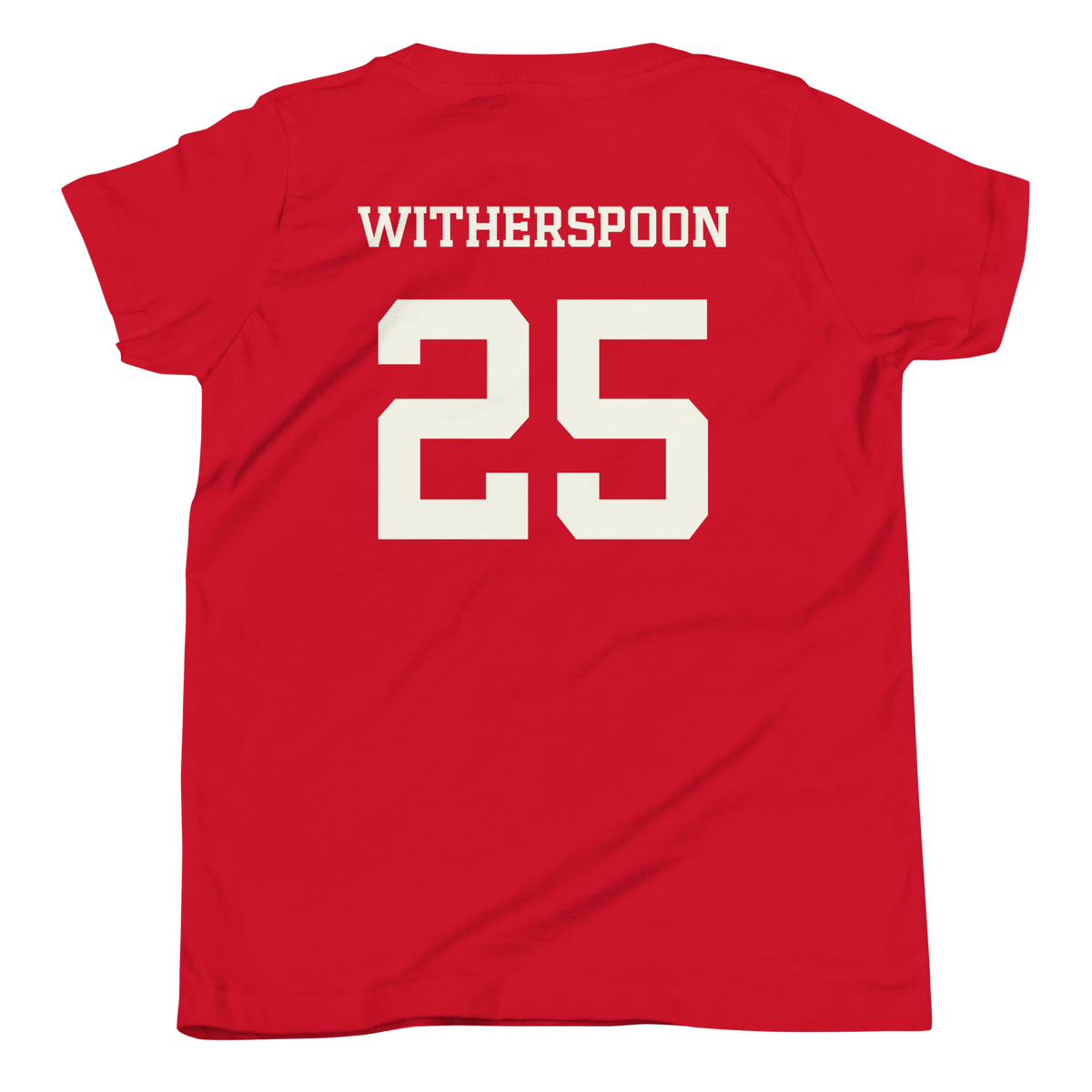 YOUTH RED JERSEY - MALACHI WITHERSPOON