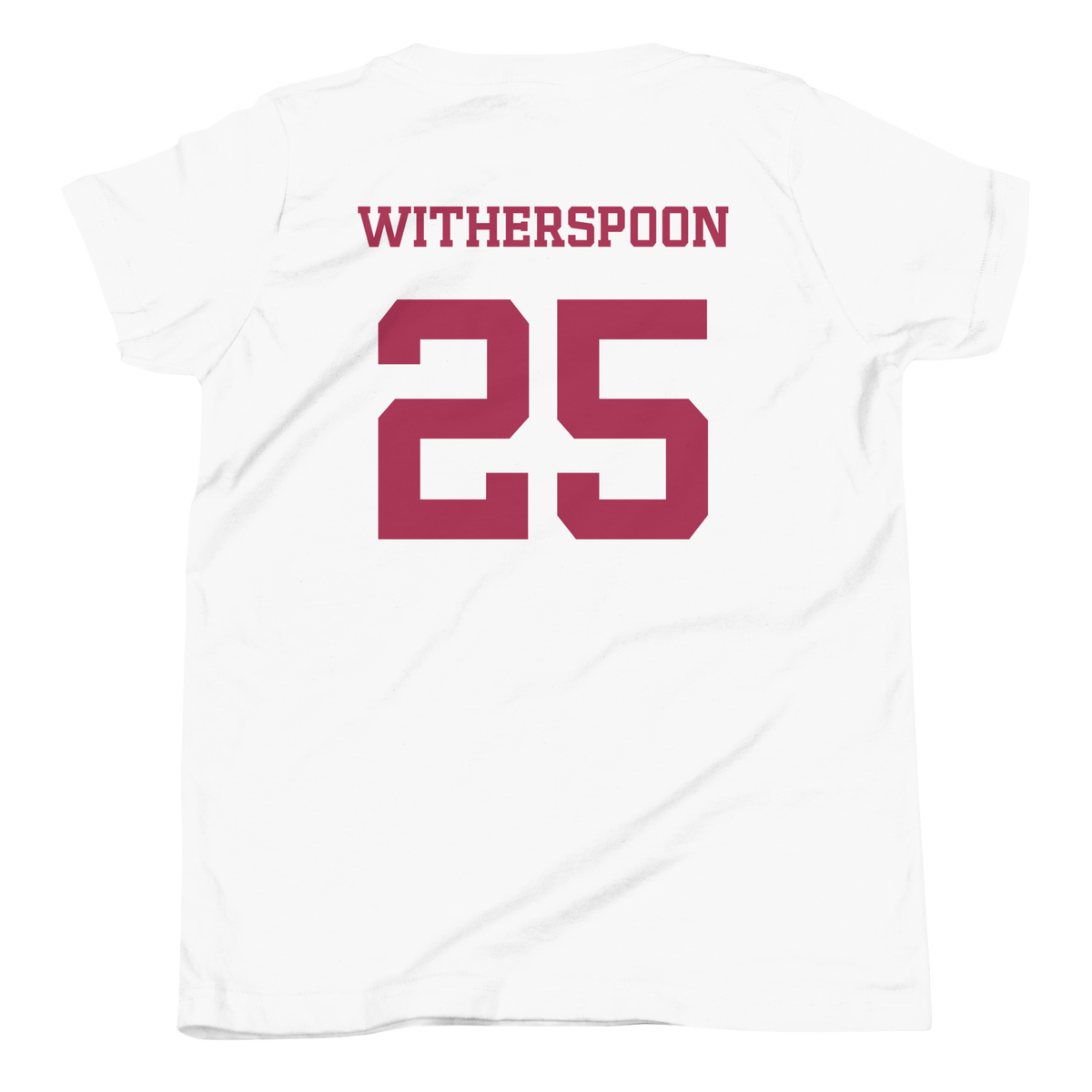 YOUTH WHITE JERSEY - MALACHI WITHERSPOON